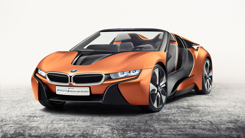 Illustration for article titled This BMW Concept Says No To Doors And Yes To A Huge Gesture-Controlled Screen